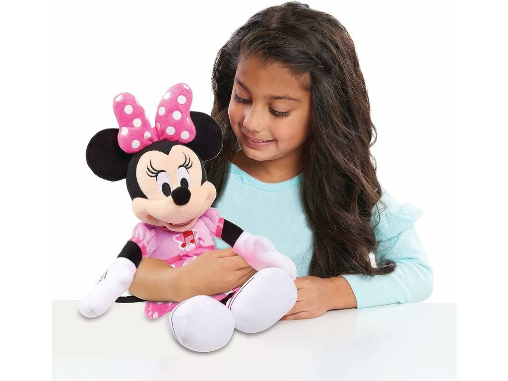 Minnie Peluche Musical com Luz Just Play 14633