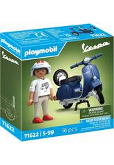 Playmobil 1969 Vespa 150 Sprint Veloce Azul