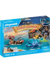 Playmobil Piraten Adventskalender 71636