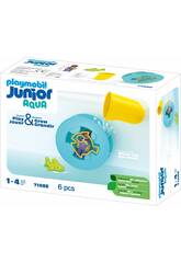 Playmobil Junior Aqua Roda d'Água com Bebê Tubarão 71688