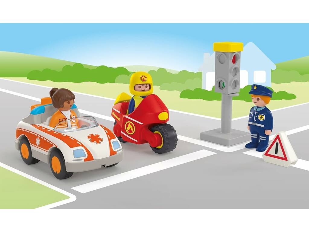 Playmobil Junior Héroes del Día a Día 71692