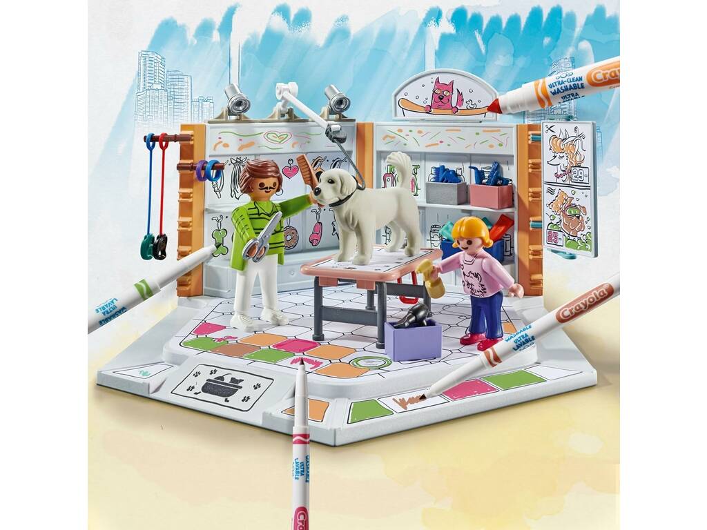 Playmobil Color Salón Canino 71514