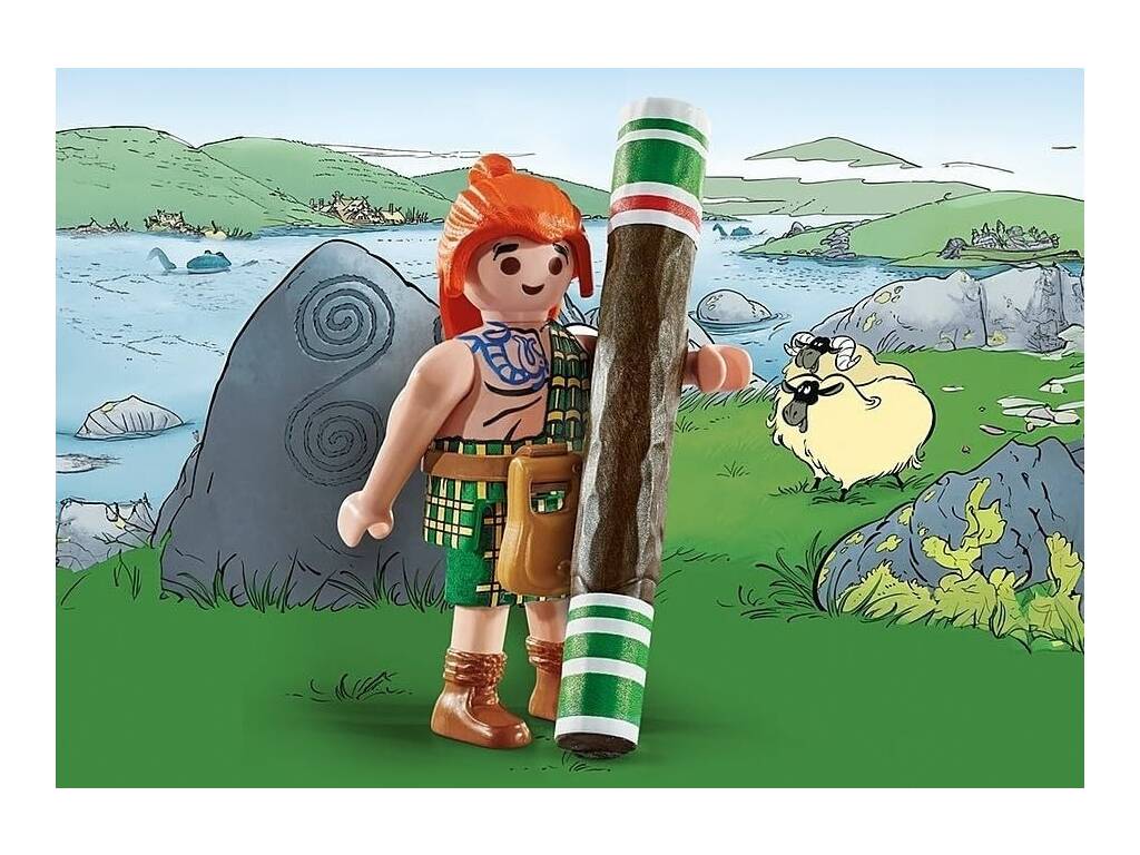 Playmobil Asterix Figura Mac Loch 71547