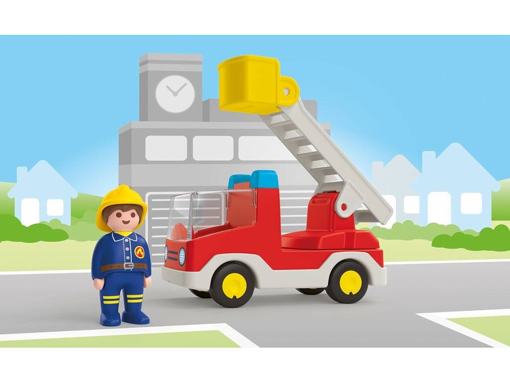 Playmobil Junior Firefighter Truck 71683