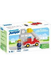 Playmobil Junior Camion dei pompieri 71683