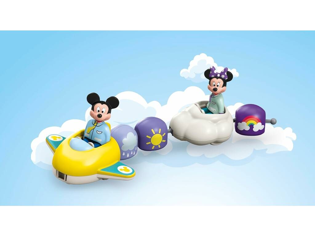 Playmobil Junior Disney Mickey And Friends Mickey e Minnie Trem Nuvem 71697