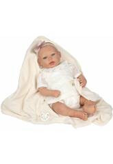 Reborn-Puppe 45 cm. Delia mit Kuscheldecke von Arias 98169