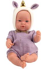 Boneca Beb Elegance Indy 28 Cm