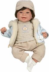 Boneco Beb Elegance Zoe de 45 cm com Sons Arias 65369