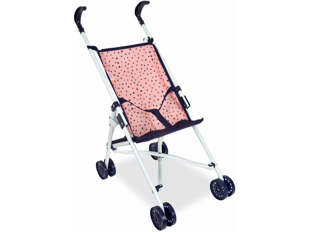 Carrinho de Bonecas Cadeira de Passeio Elegance de 58x27x47 cm