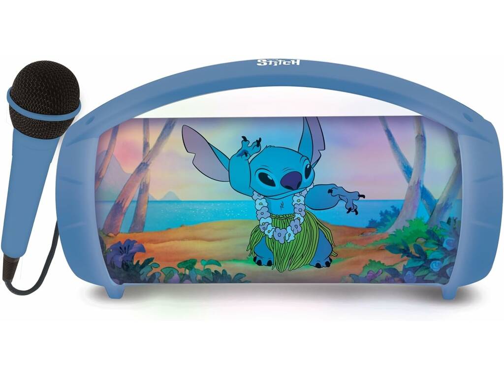 Stitch Altifalante de Luz com Microfone de Lexibook BTP585DZ