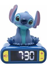 Disney Classics Digitalen Wecker Stitch 3D mit Licht und Geruschen von Lexibook