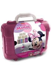 Minnie Mouse Maleta com Carimbos e Lpis de Cor Multiprint 42866