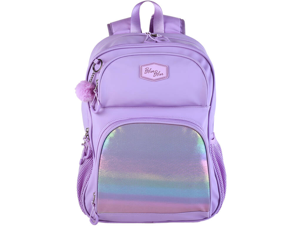 Blin Blin Arcobaleno Zaino Elementari a doppio scomparto di Toybags T434-1046