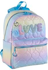 Sac à dos américain Blin Blin Love avec accessoire Pom-Pom par Toybags T433-1027