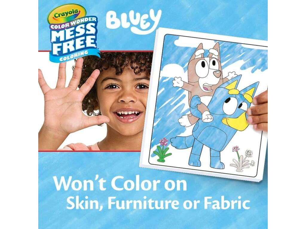 Bluey Kit de Atividades Crayola Color Wonder