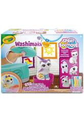 Crayola Washimals Pets Spray Boutique avec 4 animaux