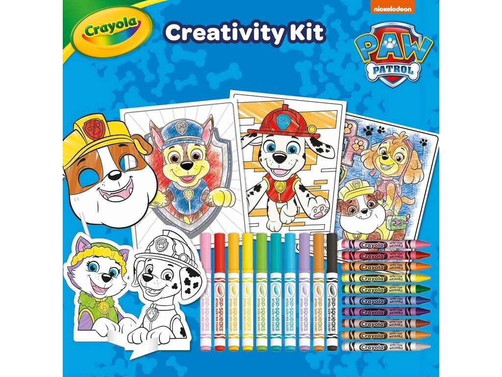 Super Set De Atividades 60 Peças Paw Patrol de Crayola 04-2940