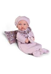 Petit Blandito Baby Doll 27 cm avec coussin Antonio Juan 12440