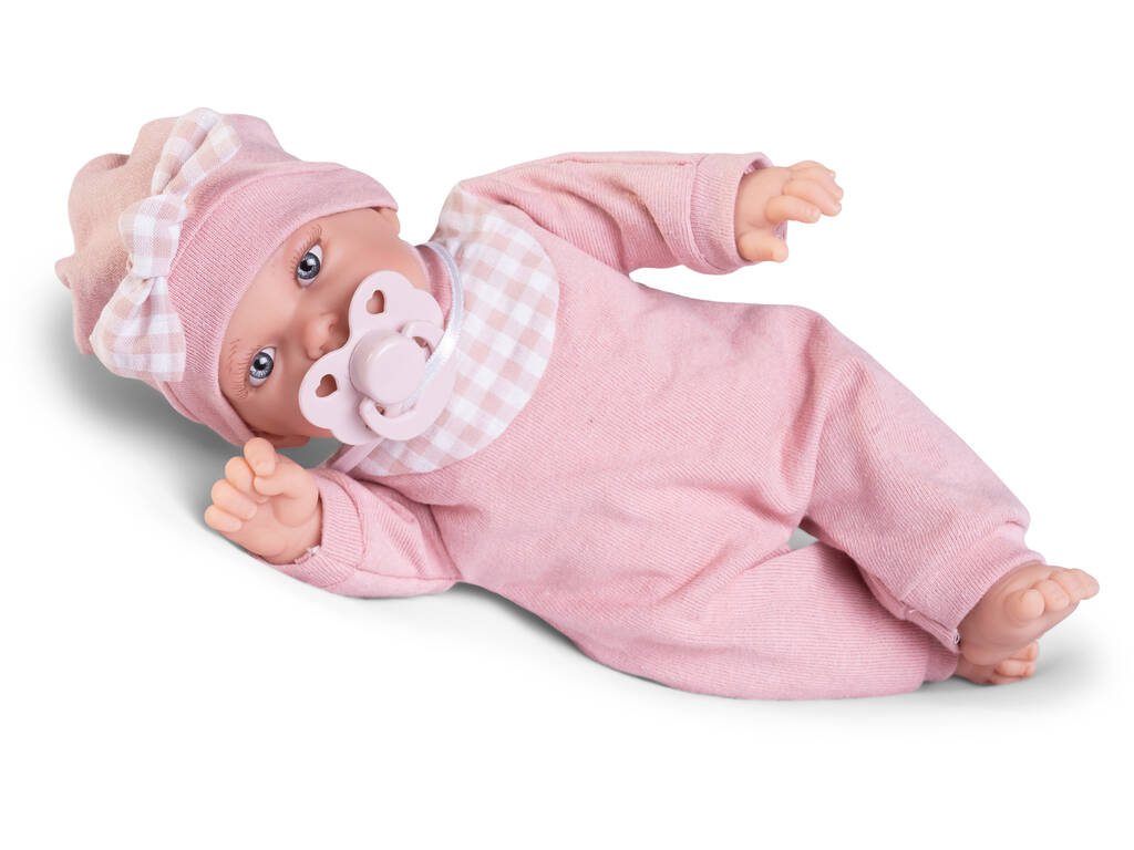 Petit Blandito Baby Doll 27 cm avec porte-bébé Antonio Juan 12441