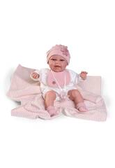 Baby Clara Posturitas Baby Doll 34 cm avec couverture Antonio Juan 70362