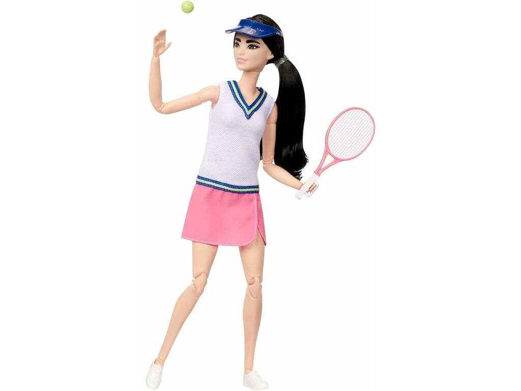 Barbie Made To Move Mattel Tennisspieler HKT73