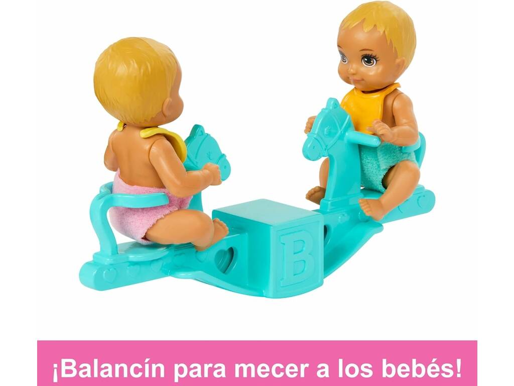 Barbie Muneca Skipper Canguro De Gemelos de Mattel HXM99 Juguetilandia