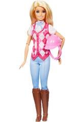 Poupe Barbie Cavalire Equitation Mattel HXJ38