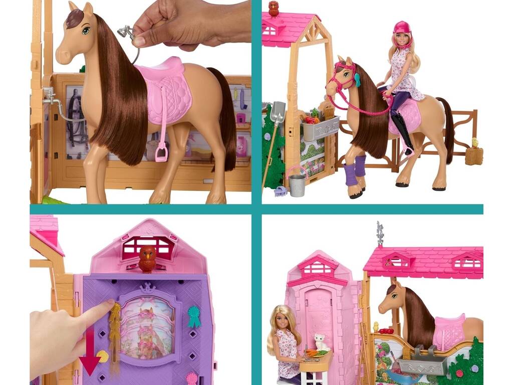 Barbie Ultimate Stable con Muñeca, Caballo y Accesorios