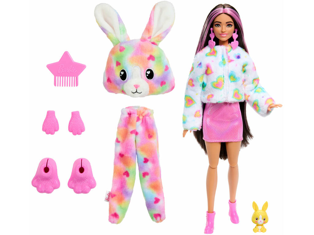 Barbie Cutie Reveal Sueños de Colores Puppe Häschen von Mattel HRK38