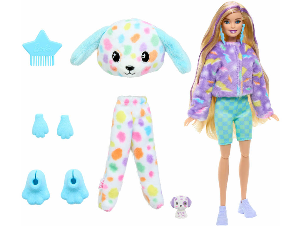 Barbie Cutie Reveal Sueños de Colores Dalmatinerpuppe Mattel HRK41