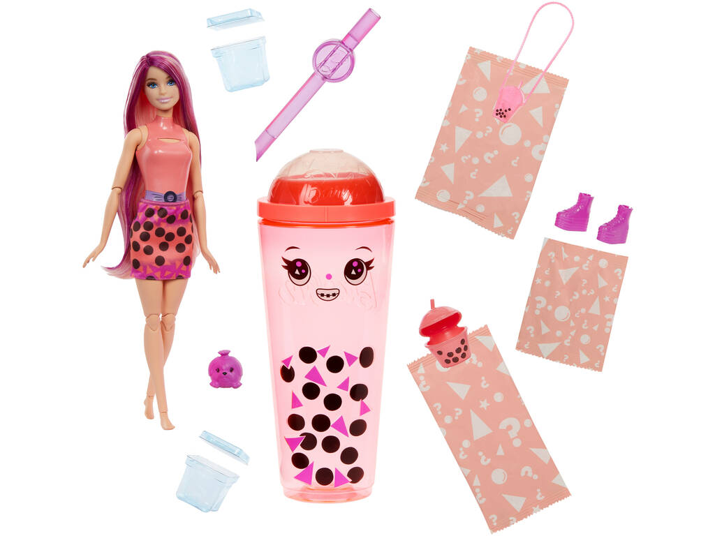 Barbie Pop! Reveal Bubble Tea Mochi di Mango di Mattel HTJ22