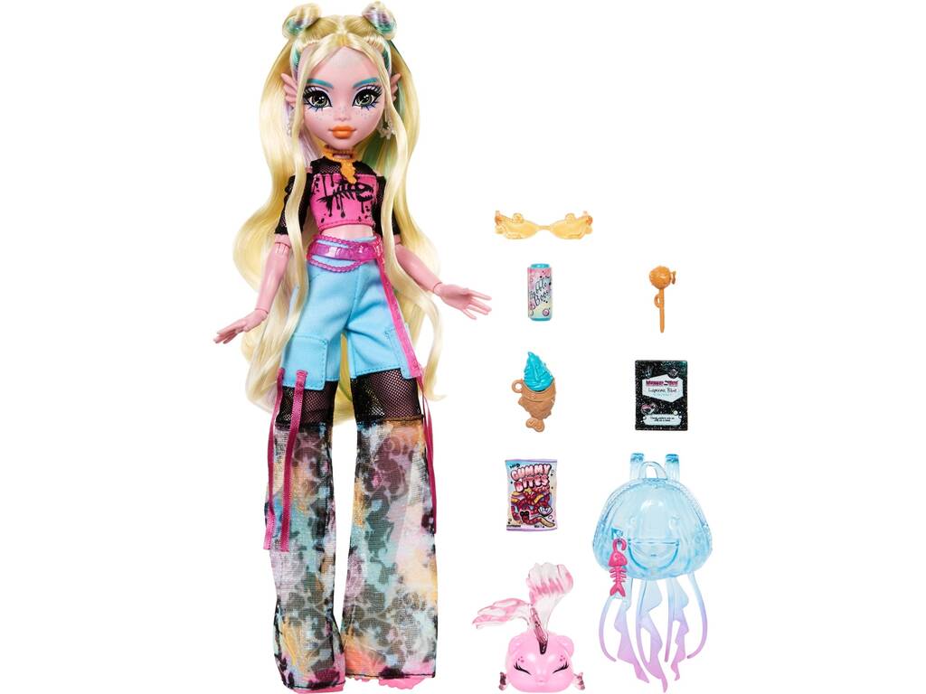 Monster High Lagoona Blue von Mattel HXH75