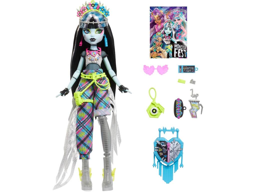 Monster High Monster-Party Frankie Stein von Mattel HXH79