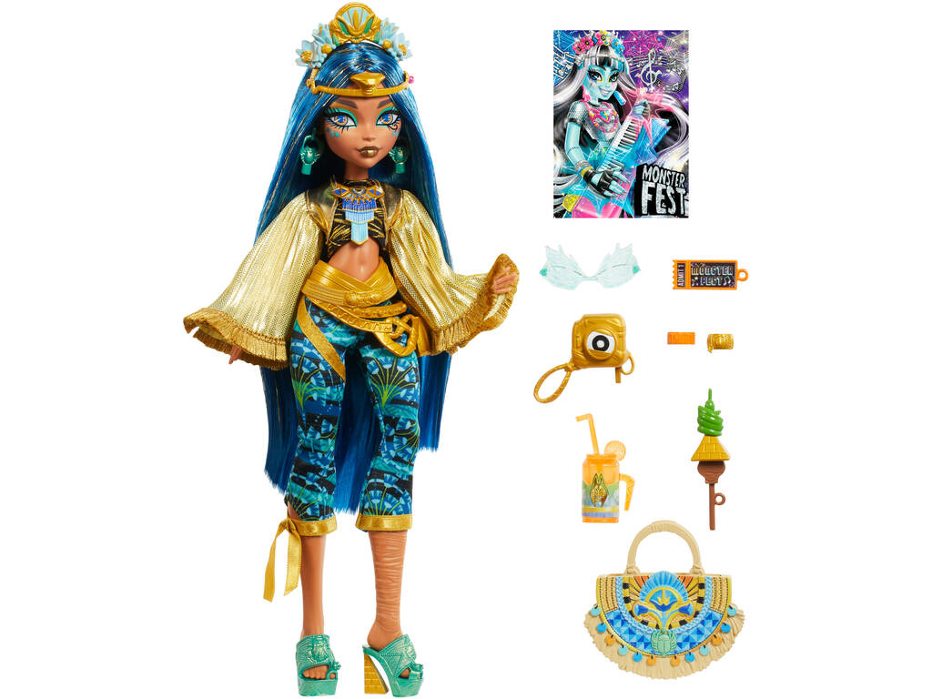 Monster High Monster Fest Boneca Cleo De Nile Mattel HXH81