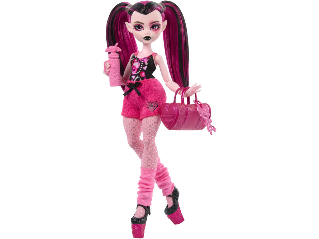 Monster High Skulltimate Secrets Bambola Draculaura con guardaroba Mattel HXH84