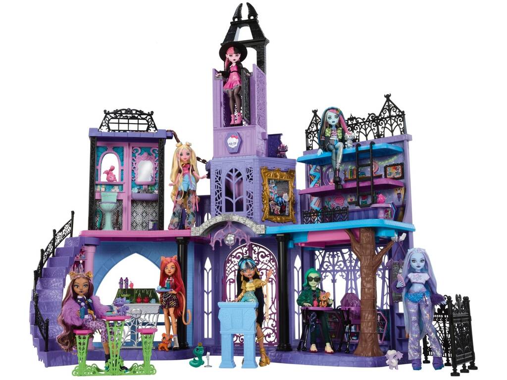 Monster High Casa de Bonecas Haunted High School Mattel HLP88