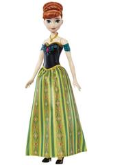 Frozen Muñeca Anna Musical en Portugués de Mattel HMG47