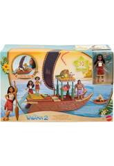 Vaiana 2 Canoa Avventura di Vaiana Mattel JBT78