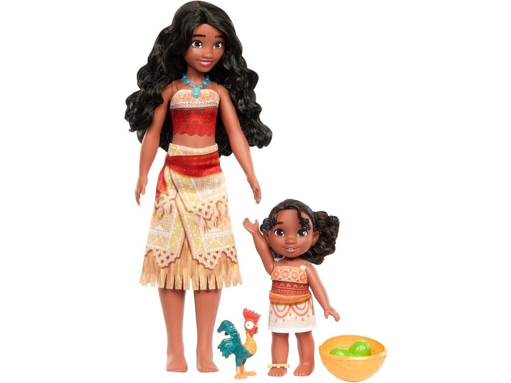 Vaiana 2 Pack Juego de Hermanas Mattel JBT66