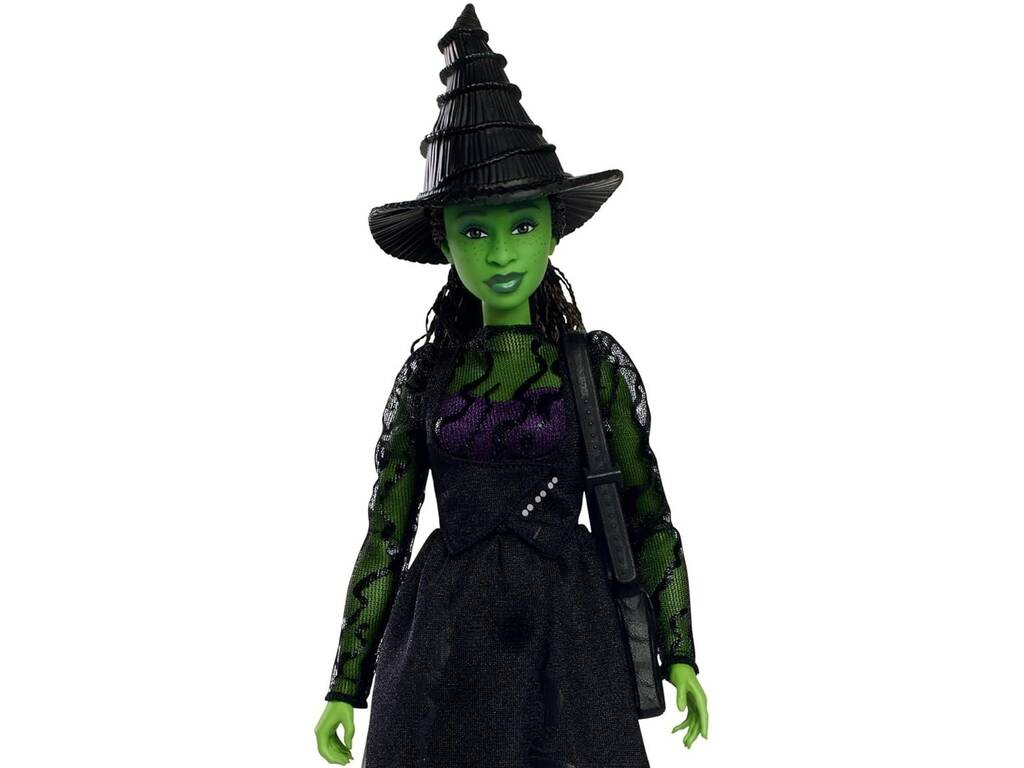 Wicked Muñeca Elphaba Thropp Mattel HXT62