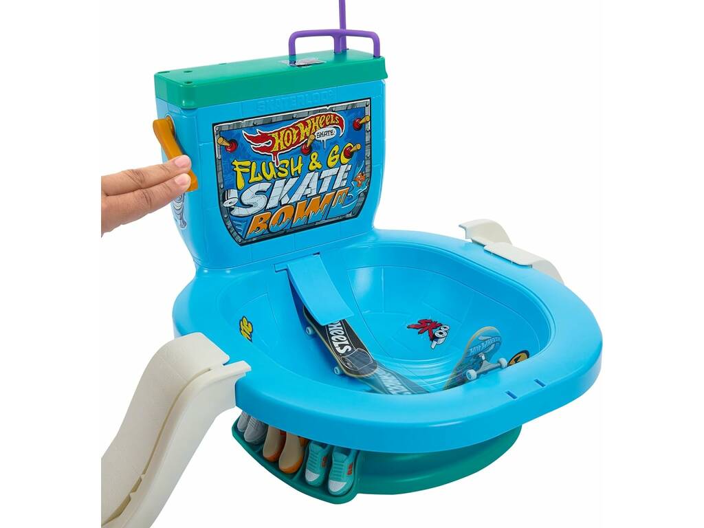 Hot Wheels Skate Chain Action Skating Rink Mattel HXL16