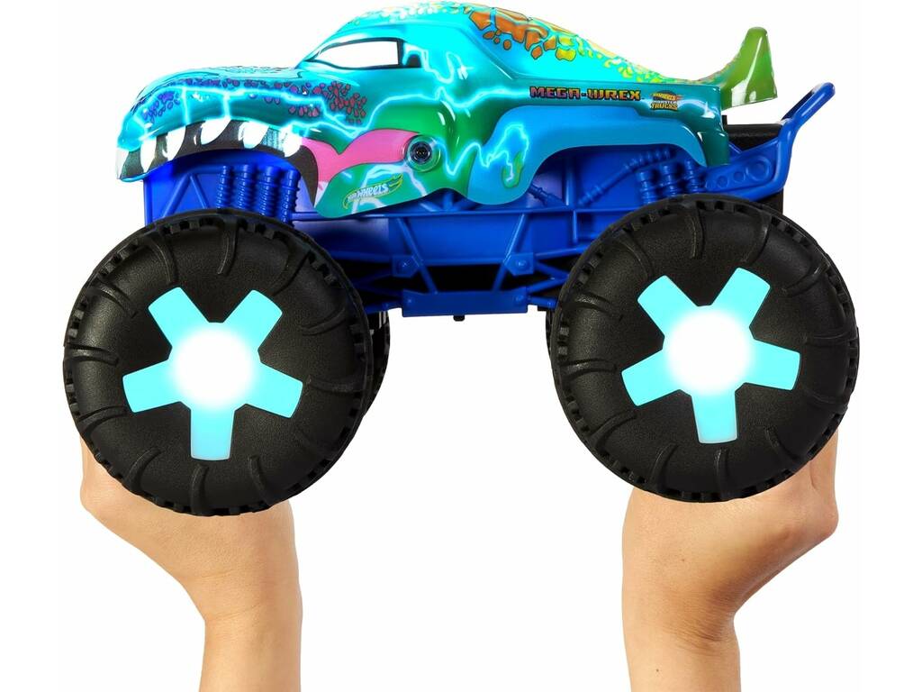 Hot Wheels Monster Trucks Radio Control Mega Wrex Alive Mattel JBD90