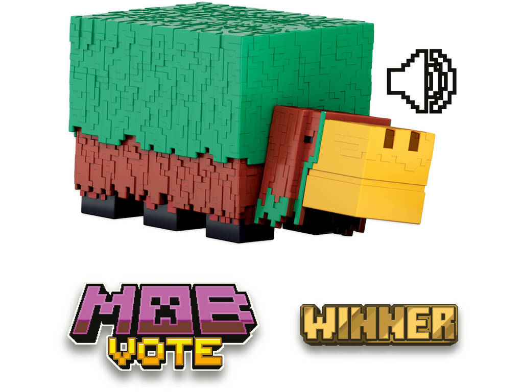 Minecraft Figura Sniffer com Sons Mattel HXM85