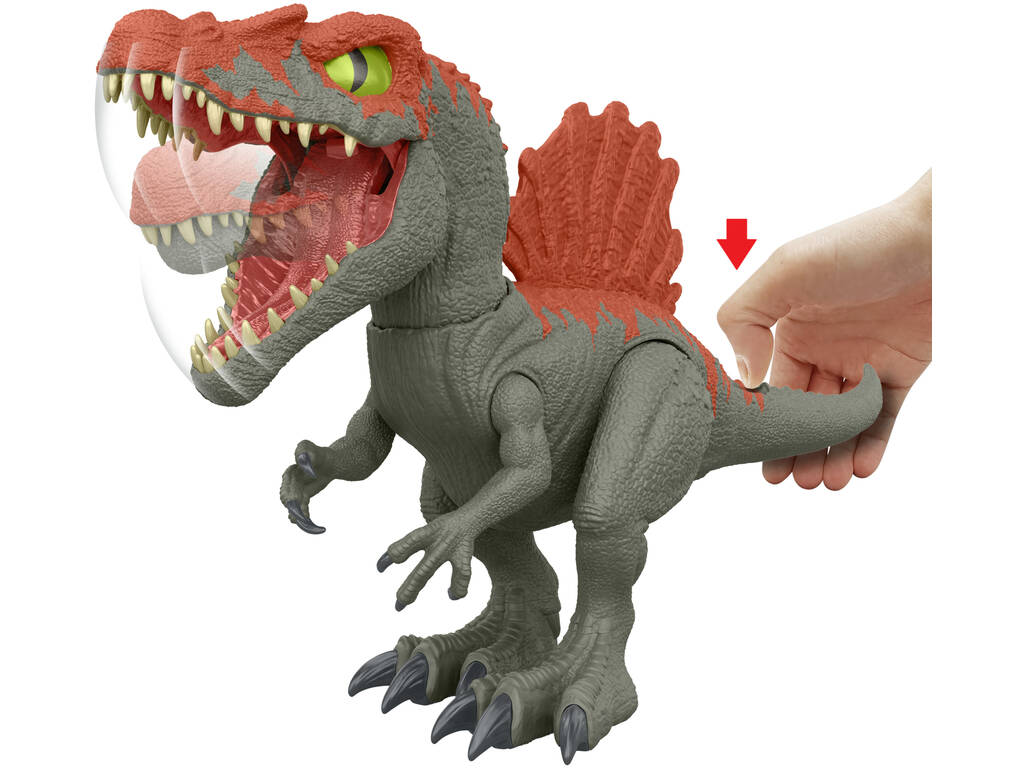 Jurassic World Espinossauro Destrói-Gaiolas Mattel HTP71