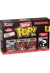 Funko Pop Bitty Deadpool Pack 4 Mini Figuren 84960