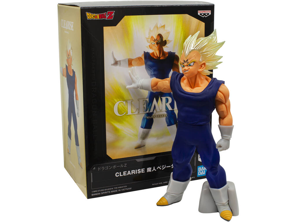 Dragon Ball Z Clearise Figura Majin Vegeta Banpresto BP88697P