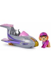 Paw Patrol Jungle Pups Figure Skye avec Falcon Véhicule Spin Master 6067760