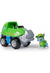 Paw Patrol Jungle Pups Figura Rocky con veicolo Tartaruga Spin Master 6067763