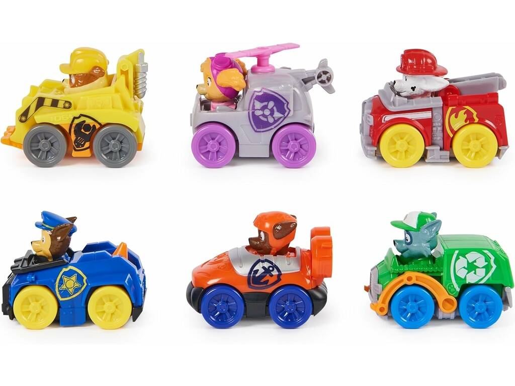 Paw Patrol 6 Pack Pup Squad Racer Spin Master 6070070